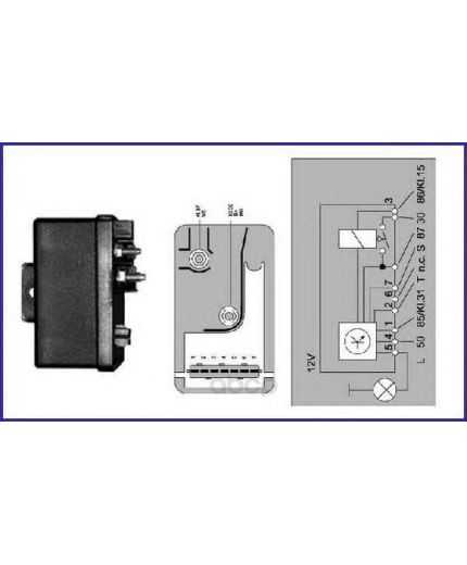 BERU Свеча накаливания