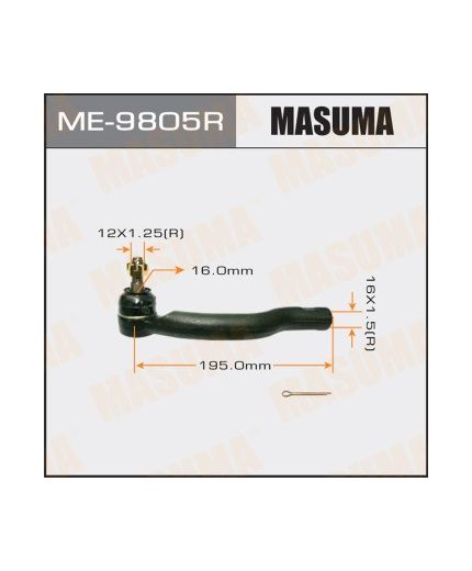 Masuma Наконечник рулевой тяги правый