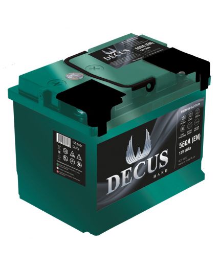 DECUS Аккумулятор 6СТ-56 VL 560А (56 А/ч) Фото 2