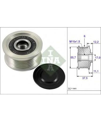 INA Шкив генератора
