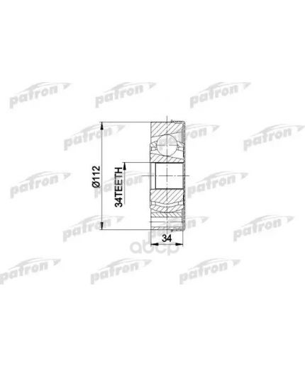 Patron ШРУС внутренний комплект