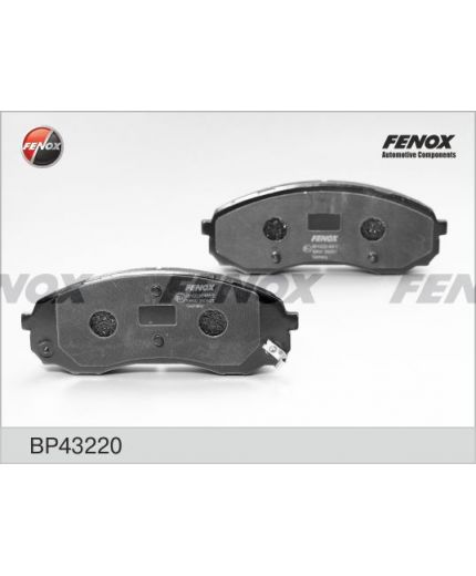 FENOX Колодки дисковые передние