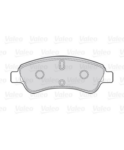 Valeo Колодки дисковые передние