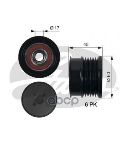 GATES Шкив генератора