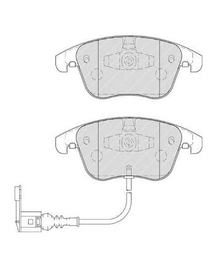 Ferodo Колодки дисковые передние