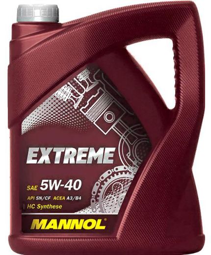 Моторное масло MANNOL Extreme 5W-40 SN/CH-4 ESTER 5л