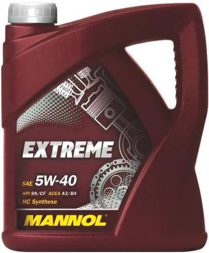 Моторное масло MANNOL Extreme 5W-40 SN/CH-4 ESTER 4л