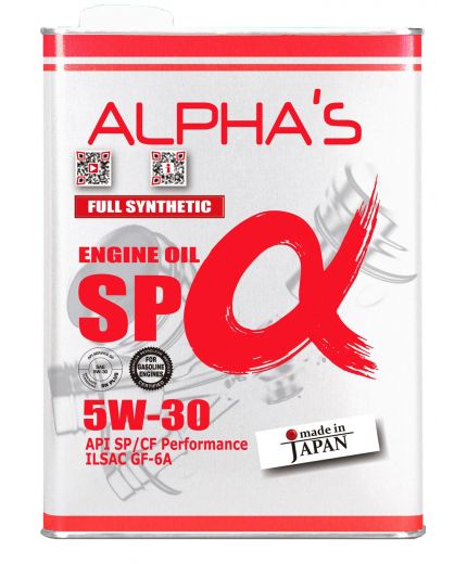 Моторное масло ALPHA’S SP ALPHA 5W-30 4л