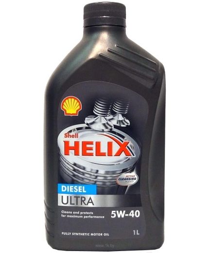 Моторное масло SHELL Helix Diesel Ultra 5W-40 1л (Заменен на 550040552)