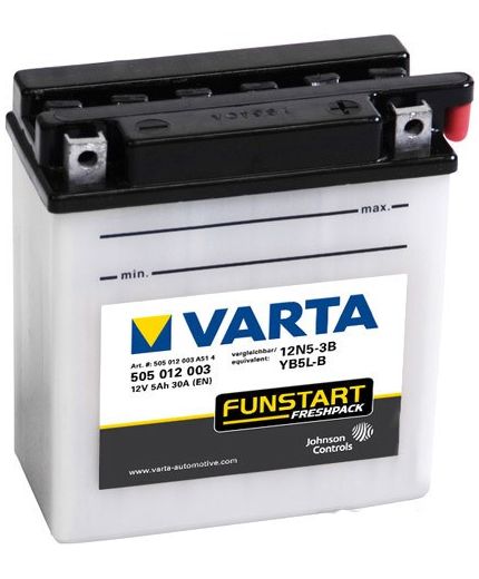 VARTA POWERSPORTS FP 12V (5 А/ч) 60A