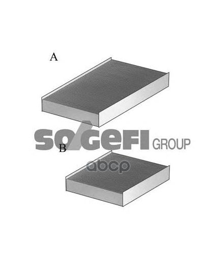 Purflux Фильтр воздушный салона угольный Фото 2