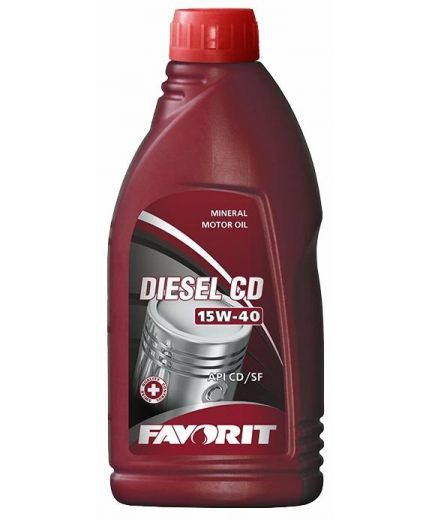 Моторное масло FAVORIT Diesel CD 15W-40 API CD/SF 1л