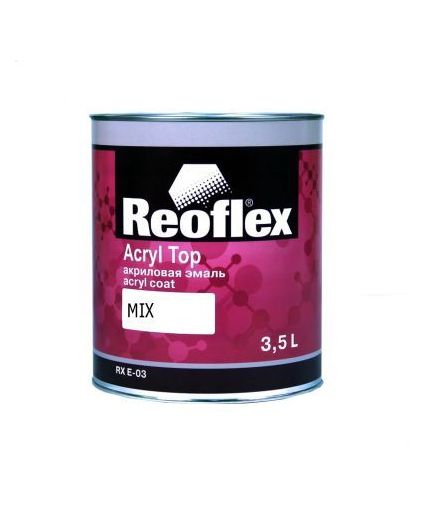 REOFLEX Эмаль акриловая биндер Acryl Top AС 3,5л