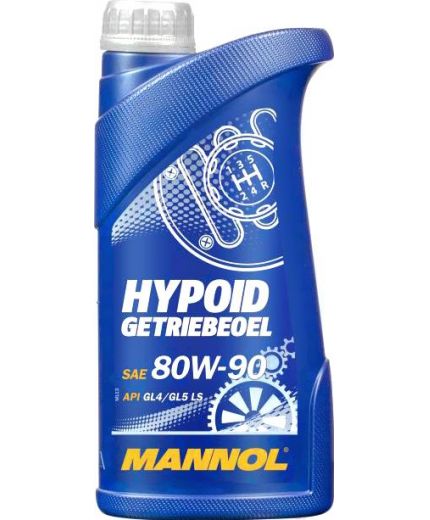 Трансмиссионное масло MANNOL MN Hipoid Getrib 80W-90 GL-5 1л