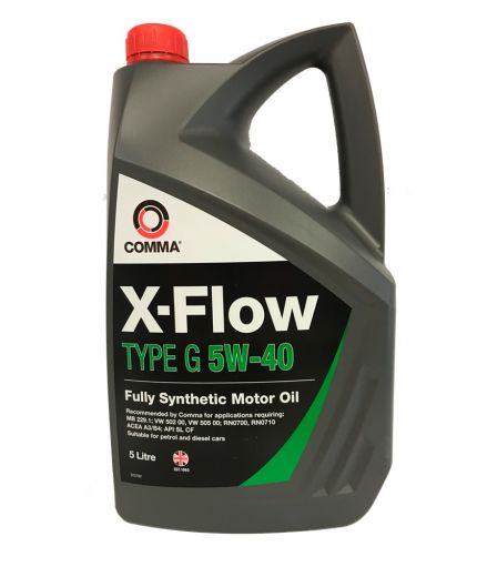 Моторное масло COMMA X-FLOW TYPE G 5W-40 5л