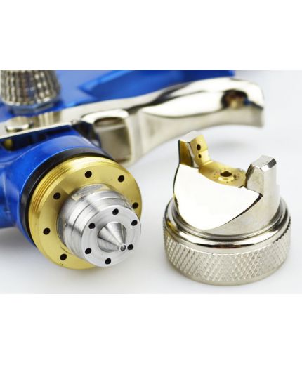 Русский мастер Краскопульт 827 HVLP верхний бачок дюза 2,0мм Фото 3