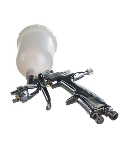 Русский мастер Краскопульт мини 102 LVMP верхний бачок дюза 1,2мм Фото 4