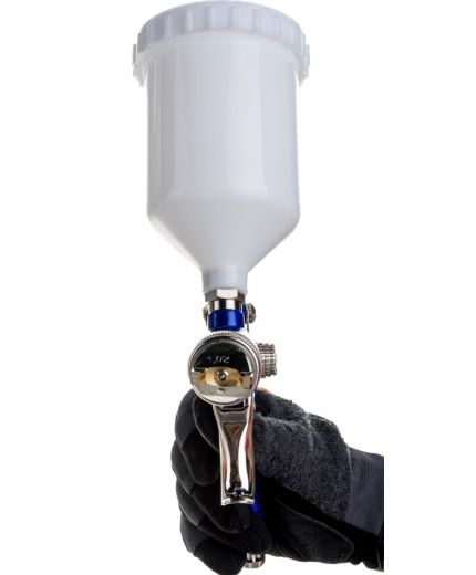 Русский мастер Краскопульт 827 HVLP верхний бачок дюза 2,0мм Фото 4