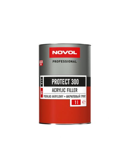 NOVOL PROTECT 300 Грунт акриловый MS 4+1 1л жёлтый