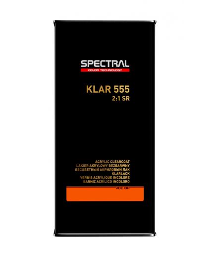 NOVOL SPECTRAL KLAR 555 Лак акриловый HS 2+1 5л