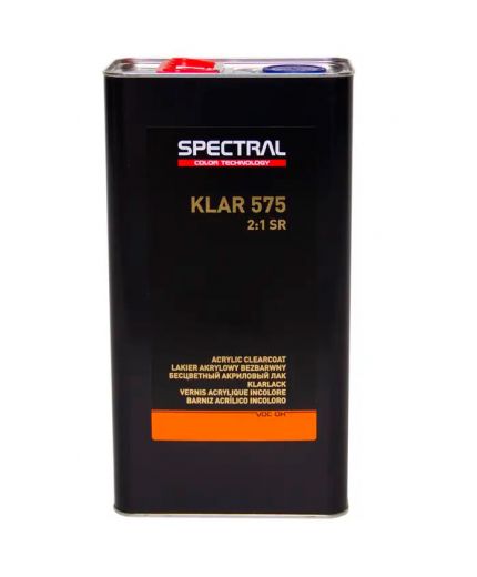 NOVOL SPECTRAL KLAR 575 Лак акриловый SR MS 2+1 5л