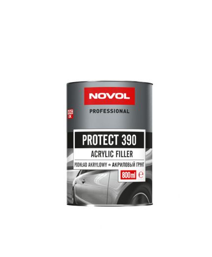NOVOL PROTECT 390 Грунт акриловый 4+1 0,8л серый