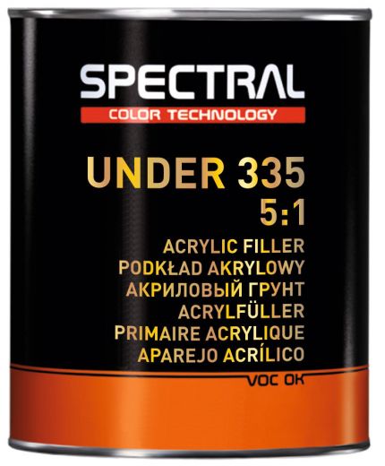 NOVOL SPECTRAL UNDER 335 Грунт акриловый MIX P1 белый 3,5л