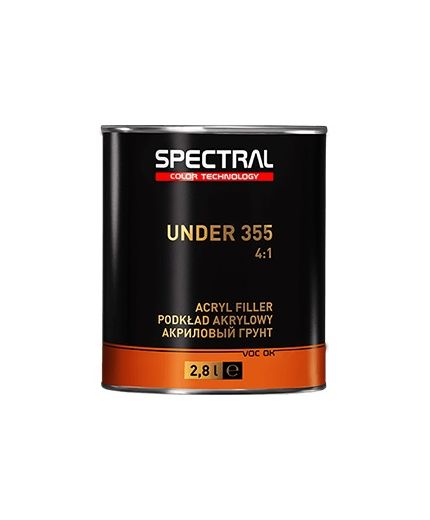 NOVOL SPECTRAL UNDER 355 Грунт акриловый FLEX серый 2,8л