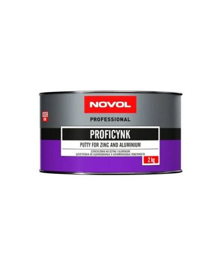 NOVOL Шпатлёвка PROFICYNK на оцинкованные и алюминевые поверхности 2кг