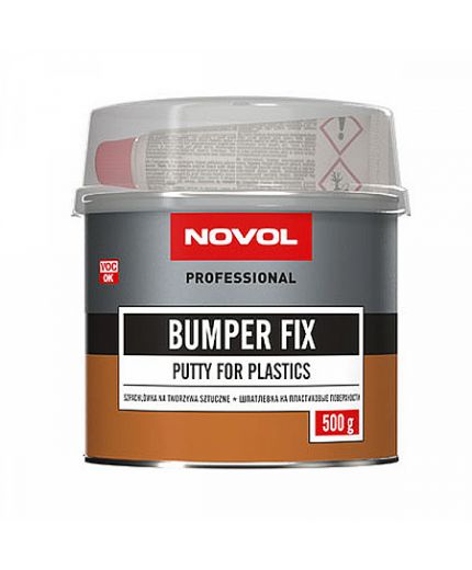 NOVOL Шпатлёвка для пластика Bumper fix 0,5кг