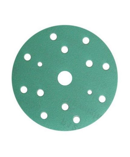 SUNMIGHT FILM L312T Круг D=150 мм с 15 отв Р-1200, зеленый