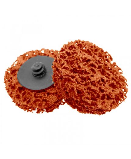 Русский мастер Круг для снятия ржавчины d 75 мм оранжевый толщина 14мм (крепление Roloc)