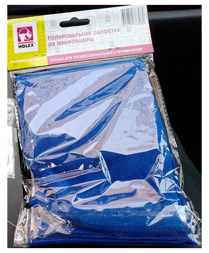 HOLEX Полировальная салфетка из микрофибры 40х40см