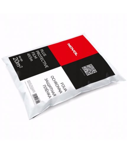 NOVOL Пленка защитная - покрывало 4х7 м 7 мкм из полиэтилена