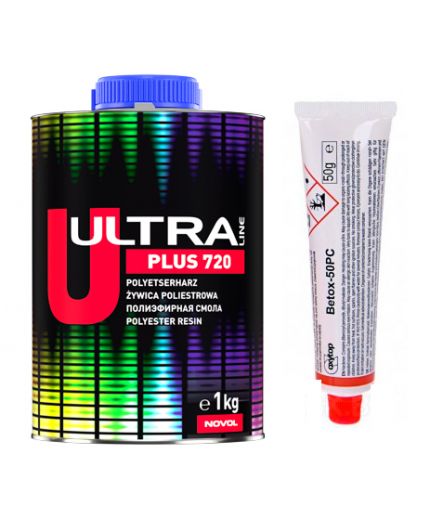 NOVOL ULTRA Plus 720 Смола полиэфирная 1,0кг+отвердитель 50г