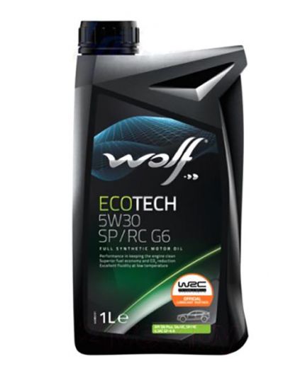 Моторное масло WOLF EcoTech SP/RC G6 5W-30 1л