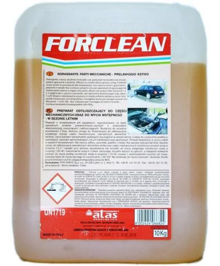 ATAS FORCLEAN Средство для очистки механических частей 10кг. Фасовка РФ.