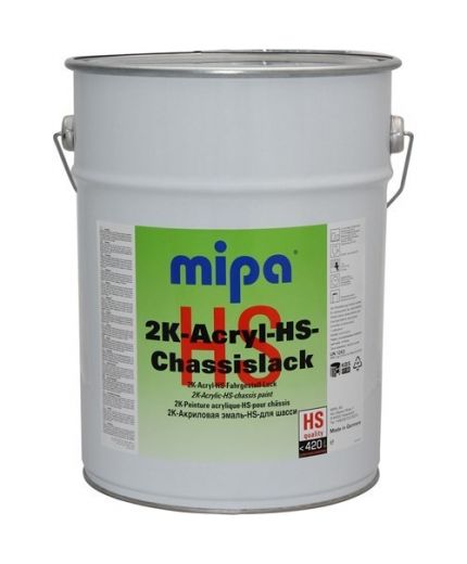 MIPA 2K-Acryl-HS-Chassislack Краска акриловая для шасси RAL 3102 глянцевая 10кг