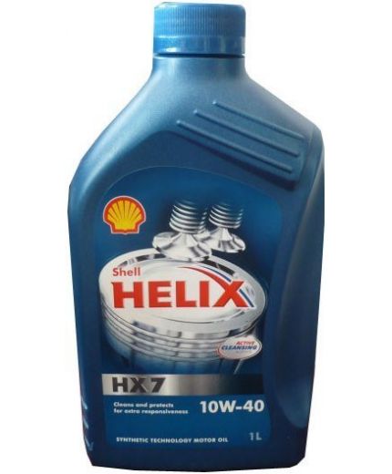 Моторное масло SHELL Helix HX7 10W-40 1л (Заменен на 550040340) Фото 2