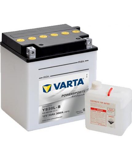 VARTA Powersports Freshpack YB30L-B 530 400 030 (30 А/ч)