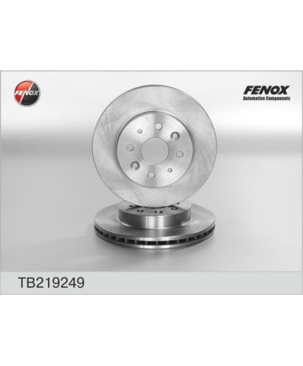 FENOX Тормозной диск передний