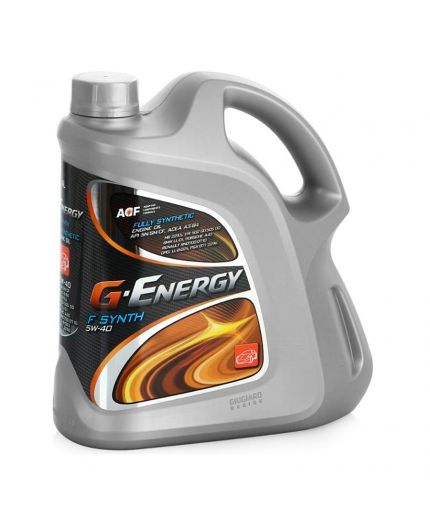 Моторное масло G-ENERGY F Synth 5W-40 5л Фото 2
