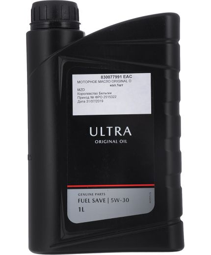 Моторное масло MAZDA ORIGINAL OIL ULTRA 5W-30 5л Фото 2