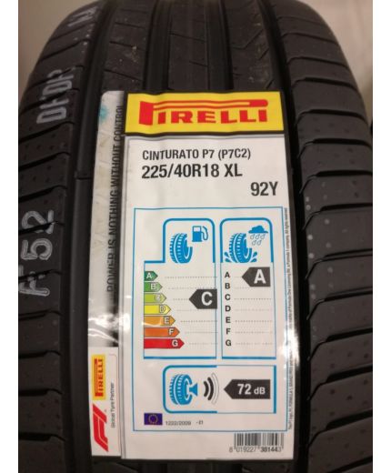 PIRELLI Cinturato P7 P7C2 235/40R18 95Y Фото 2