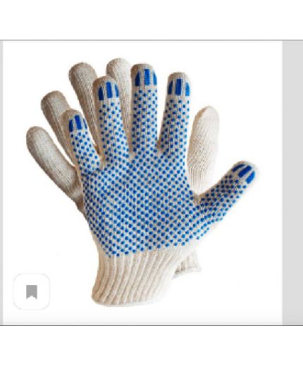 Русский мастер Перчатки х/б с ПВХ, 5 нитей Фото 18