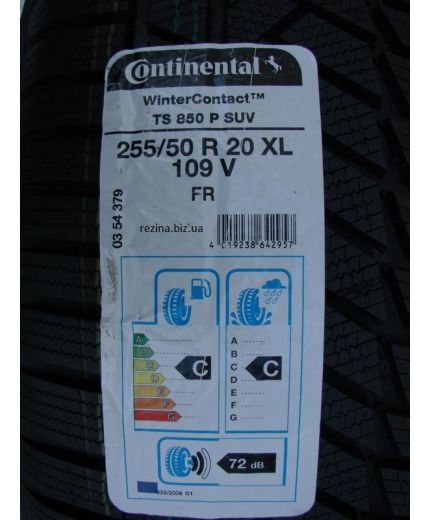 CONTINENTAL WinterContact TS 850 P SUV 235/65R17 104H