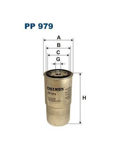 FILTRON Фильтр топливный Фото 2
