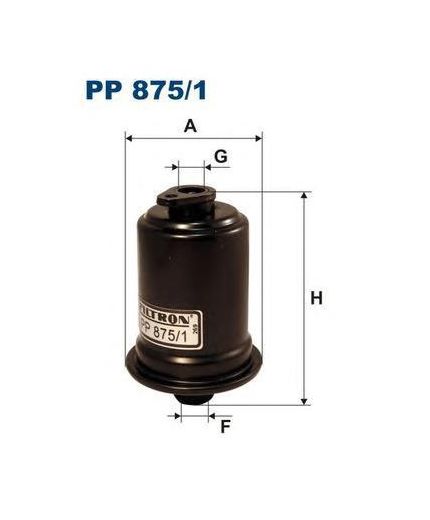 FILTRON Фильтр топливный Фото 2