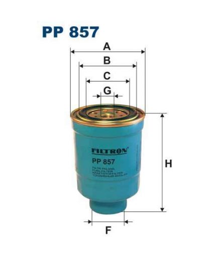 FILTRON Фильтр топливный Фото 2