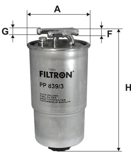 FILTRON Фильтр топливный Фото 5